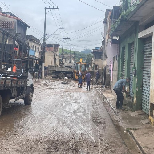 Barra Mansa intensifica limpeza e assistência após fortes chuvas registradas na cidade
